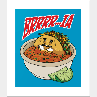 brrria taco Posters and Art